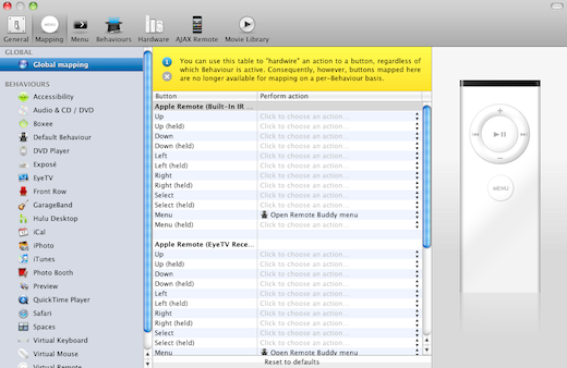 RemoteBuddy-Mapping
